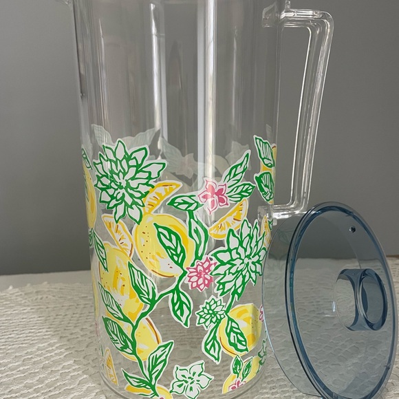 Lilly Pulitzer Pitcher & Cups - Picture 2 of 4